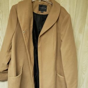 Tan pea coat